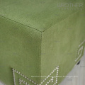 New Design vert maison produits tabouret repose-pieds ottoman